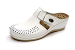 Ženska klompa ravna velcro art-101 bck
