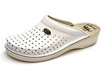 Ženska klompa ravna velcro art-101 bck